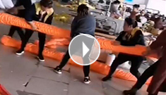 辰力集團100噸圓帶穿護套，做吊帶，我們是認真和專業的